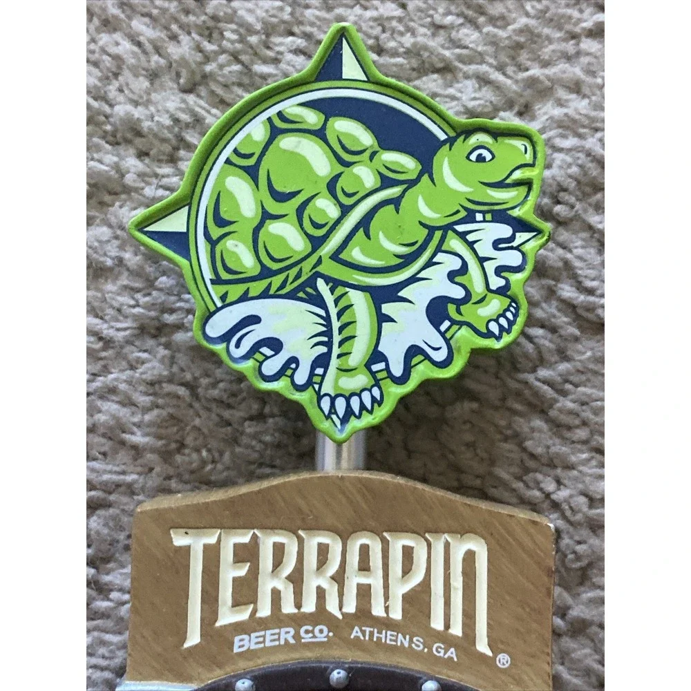 Terrapin Beer Company Nitro Moo-Hoo Stout Logo Beer Tap Handle 12.25